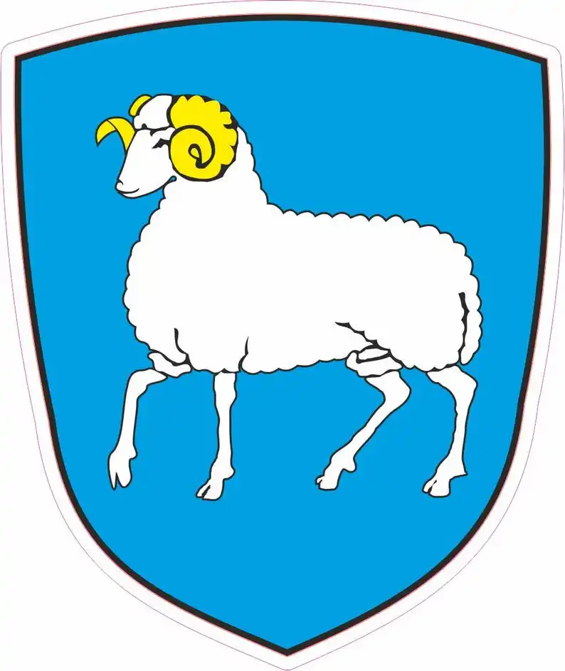

Faroe Coat Of Arms Motorcycle Decoration Funny Rv Stickers For Car Custom Decals Personalised Bumper Moto Guitar Accessories Pvc