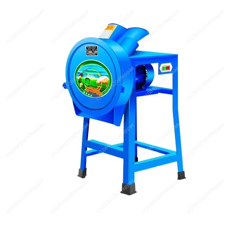 Electric Grass Chopper Cattle and Sheep Breeding Agricultural Green Feed Grass Cutter Crusher Shredder Melon Slicing Machine