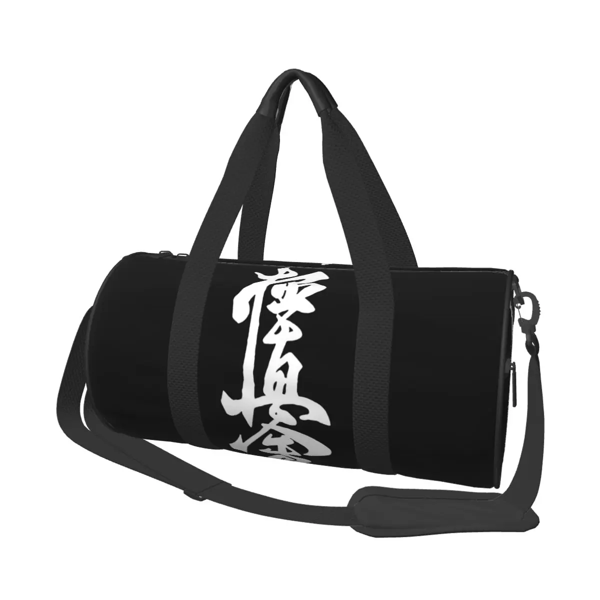 Gym Bag Kyokushin Karate Sports Bag Gym Accessories Kyokushinkai Dojo Training Men's Weekend Handbag Graphic Travel Fitness Bag