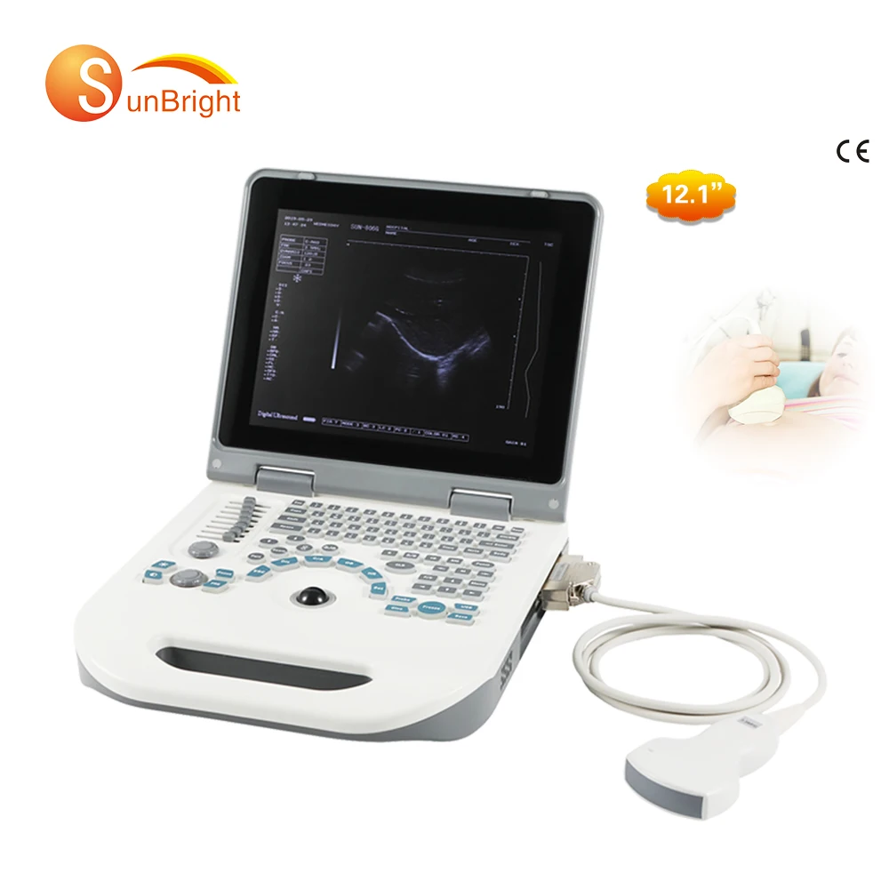 CE Veterinary Cost-Effective 12.1 Inch B Ultrasound Machine Clear Imaging Vet Ultrasound Compact Design Suitable for Animal Pet