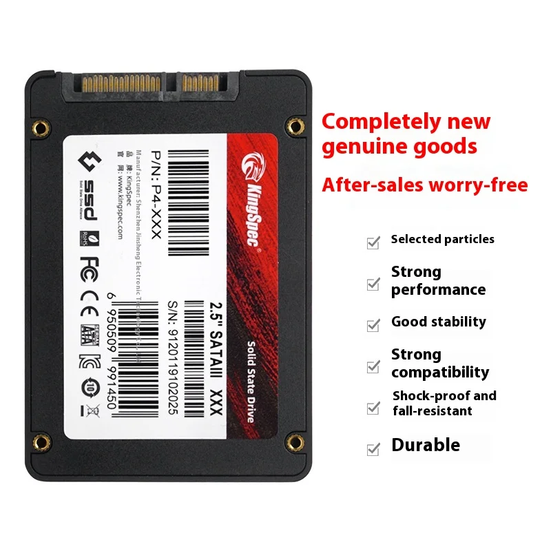 Original KingSpec Hard Disk SSD 240GB 1TB 512GB 128GB 256GB Sata3 2.5 Inch