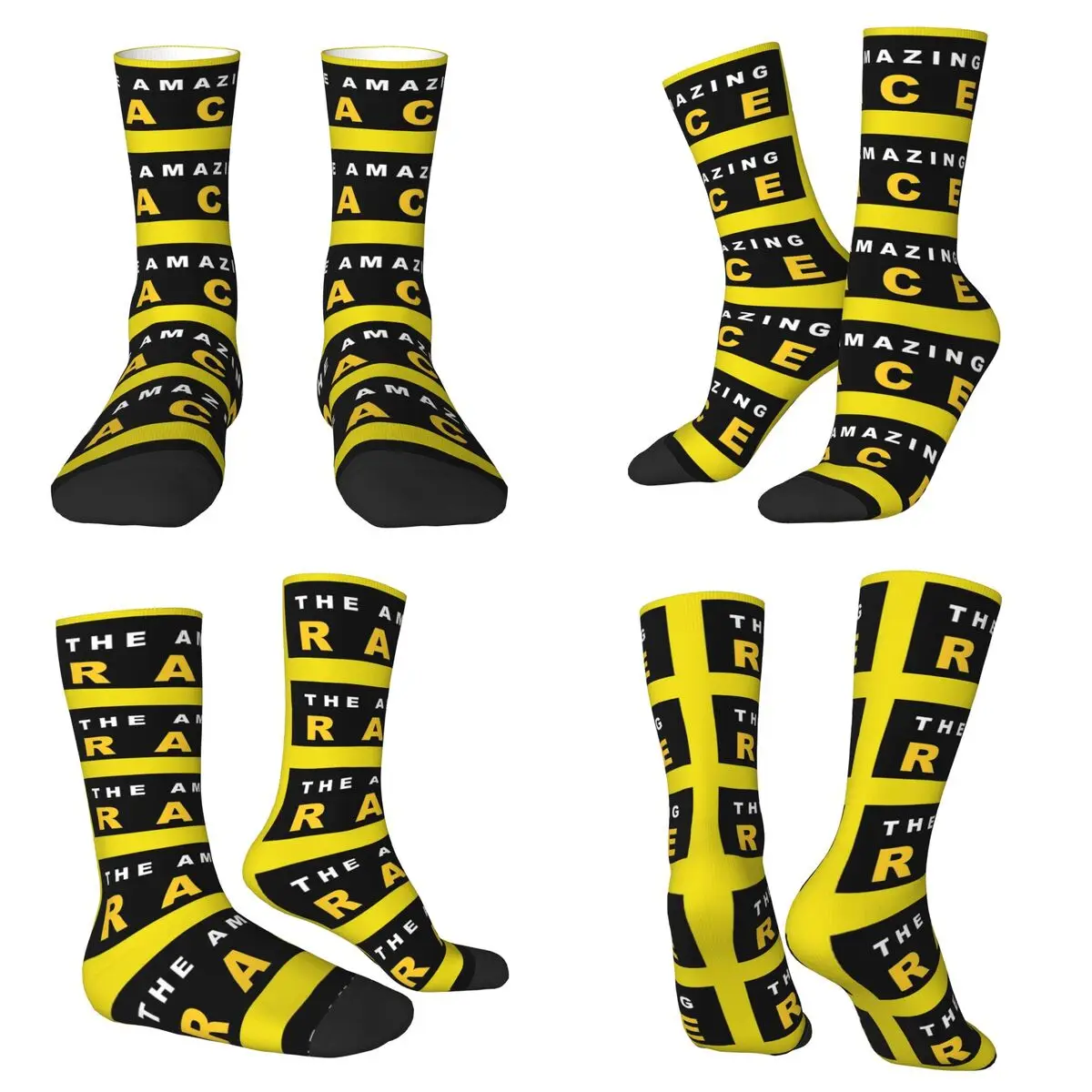 

Удивительные гоночные носки Roudtour, Harajuku, высококачественные чулки, аксессуары, длинные носки для мужчин и женщин, подарок на день рождения