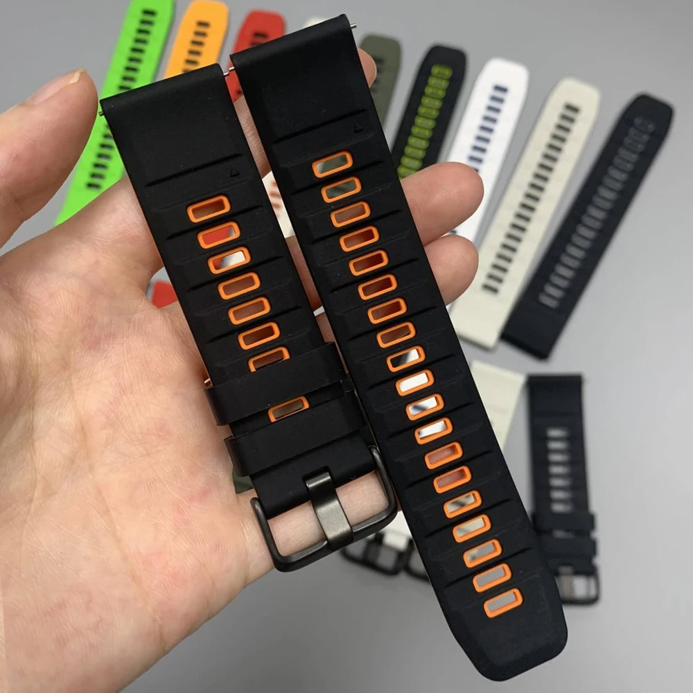 22Mm Silicone Sport… - image