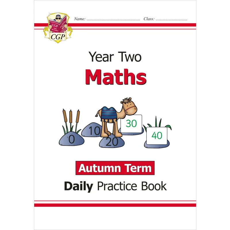 

Новая книга для ежедневной практики математики KS1, год 2, осенний срок CGP, книги для координации, групповые публикации 9781789085075, книга