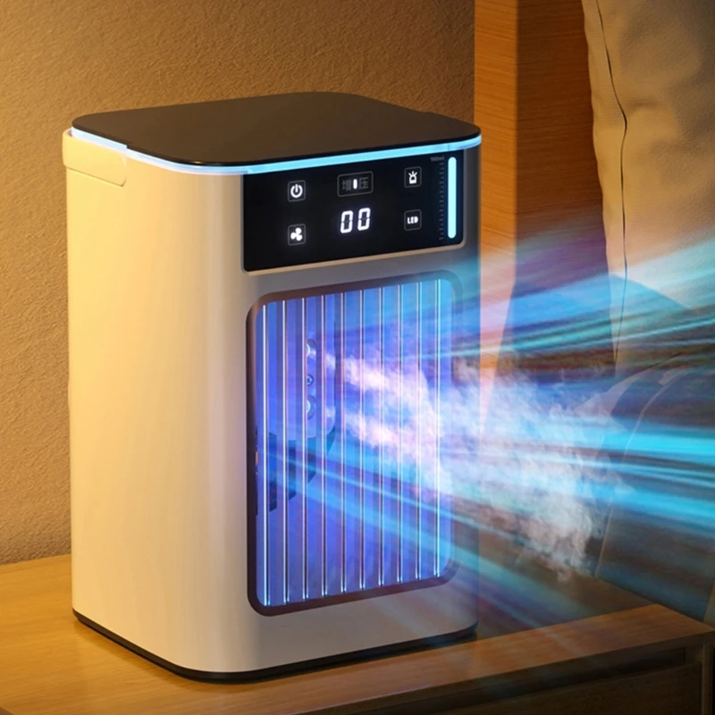 USB Small Air Cooling Fan ABS Texture Suitable for Home or Office Environment