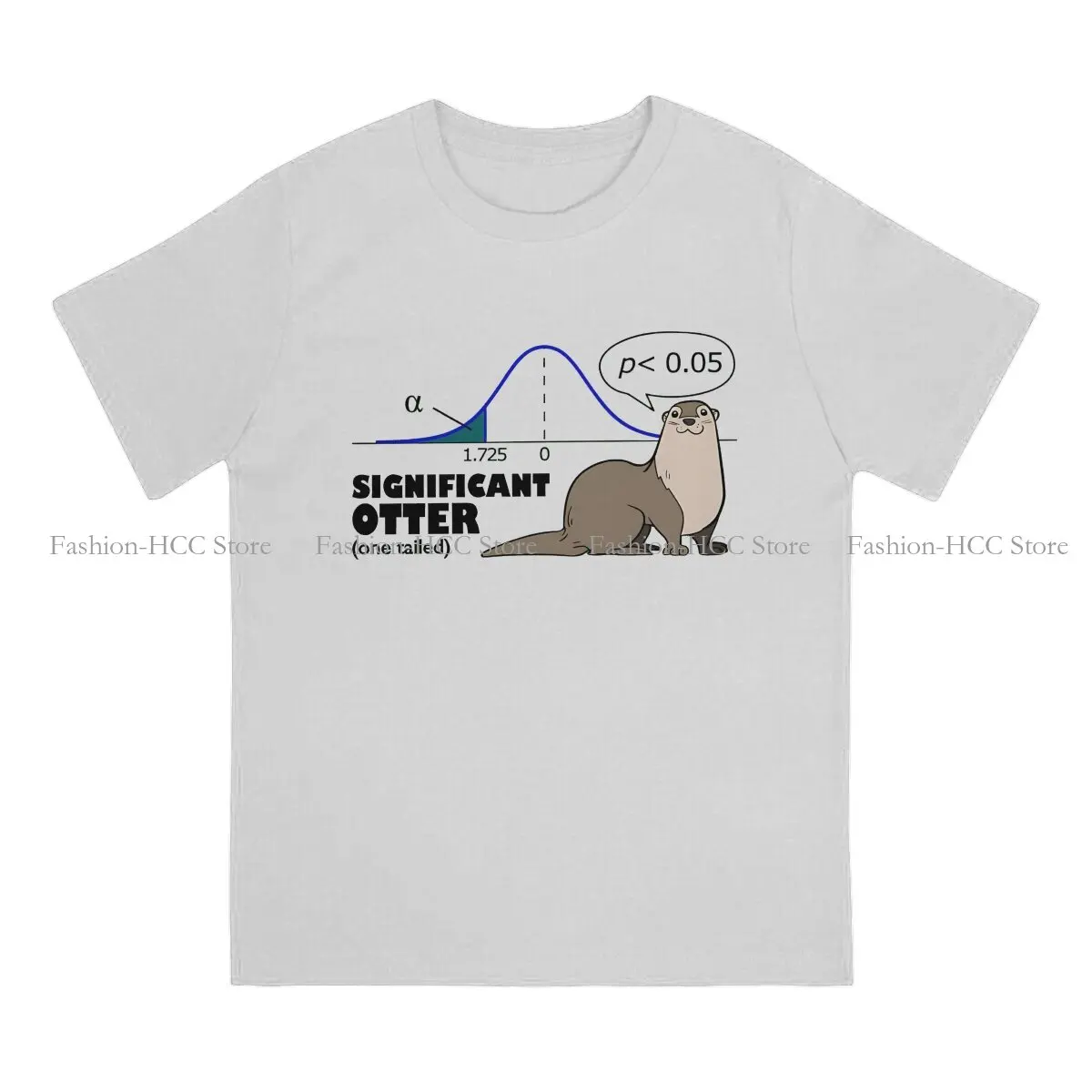 Significant Harajuku Polyester TShirt Otter Style Tops Leisure T Shirt Men