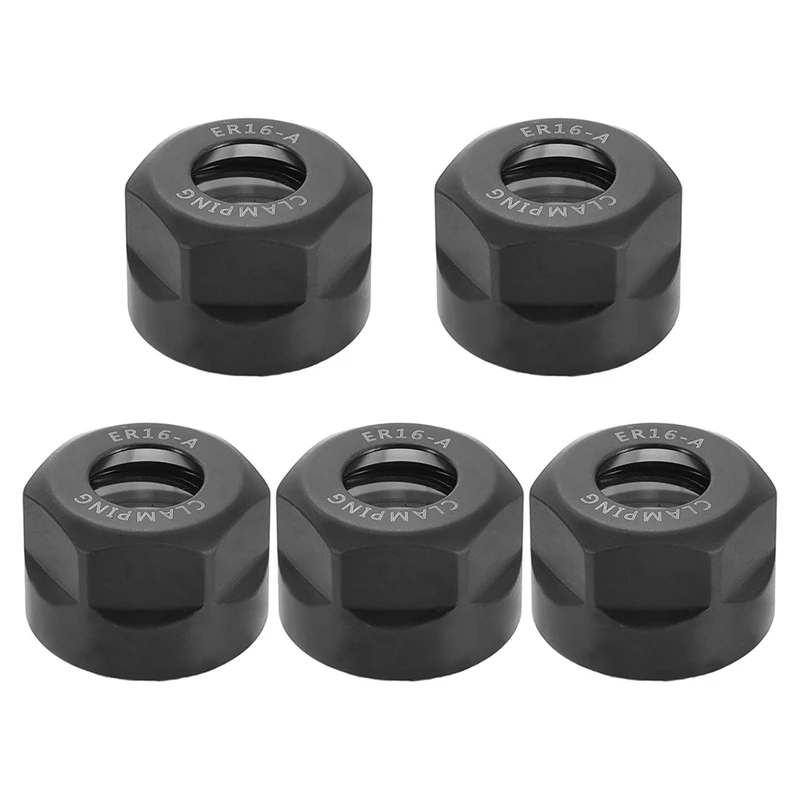 

NEW_5pcs Clamping Collet Clamping Nuts ER16A(M22)