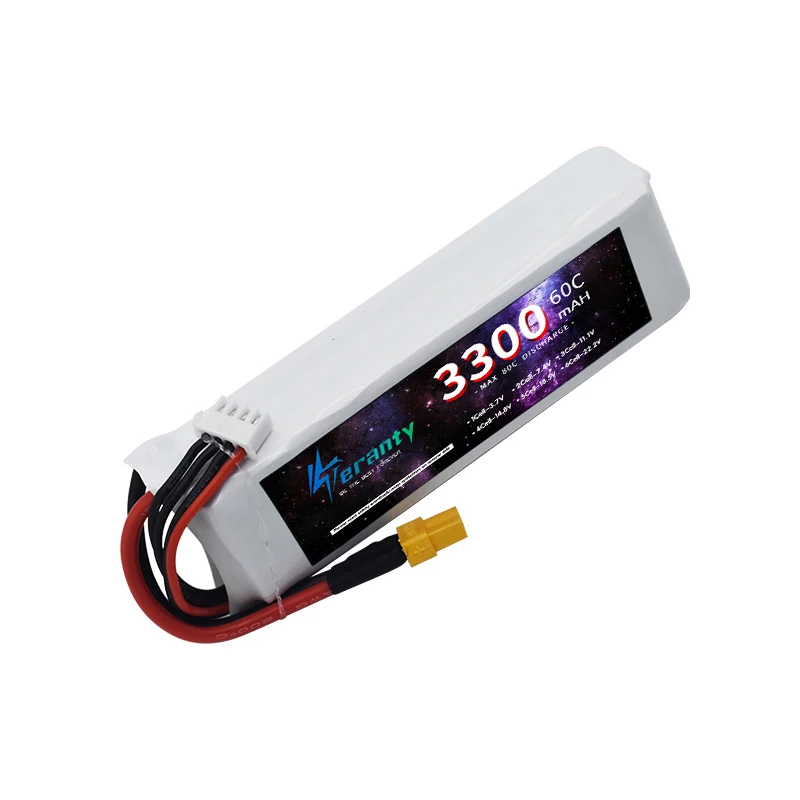 3S Lipo Battery 11.1V 3300mAh 60C with XT60 T Deans Connector For Truck Car Helicopter Drone Ship Boat RC Toys 11.1v Battery