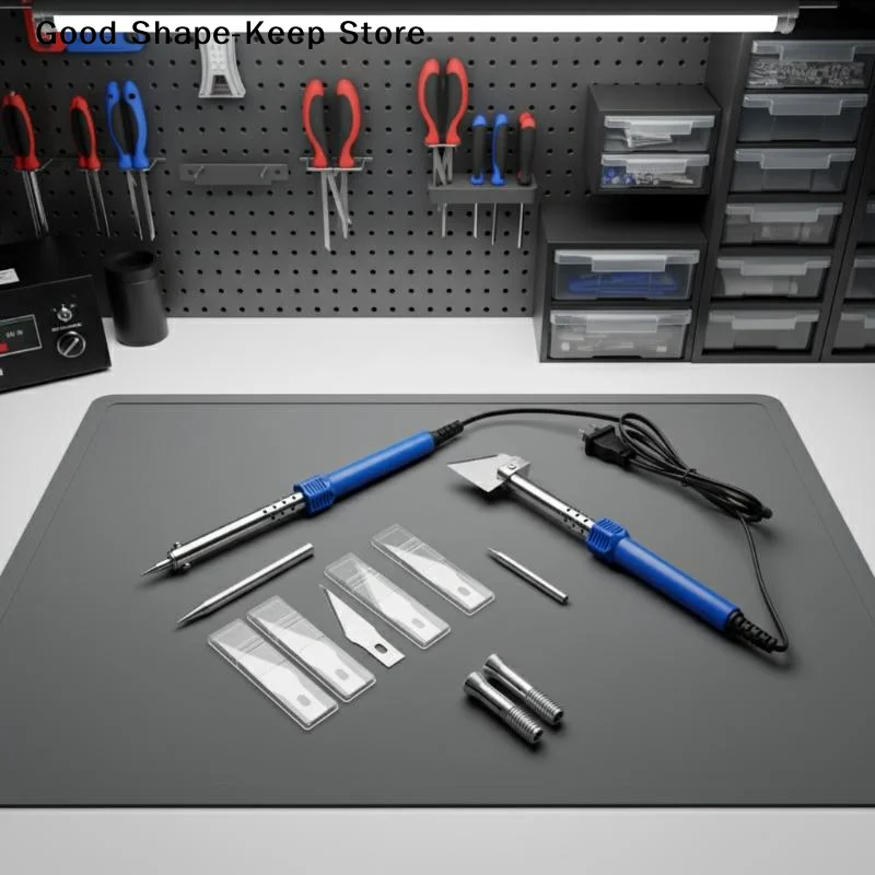 dailyElectric Hot Knife Cutter Kit with Fast Heat Up Soldering Iron for Craft Foam Cutting Home DIY Professional Use Set