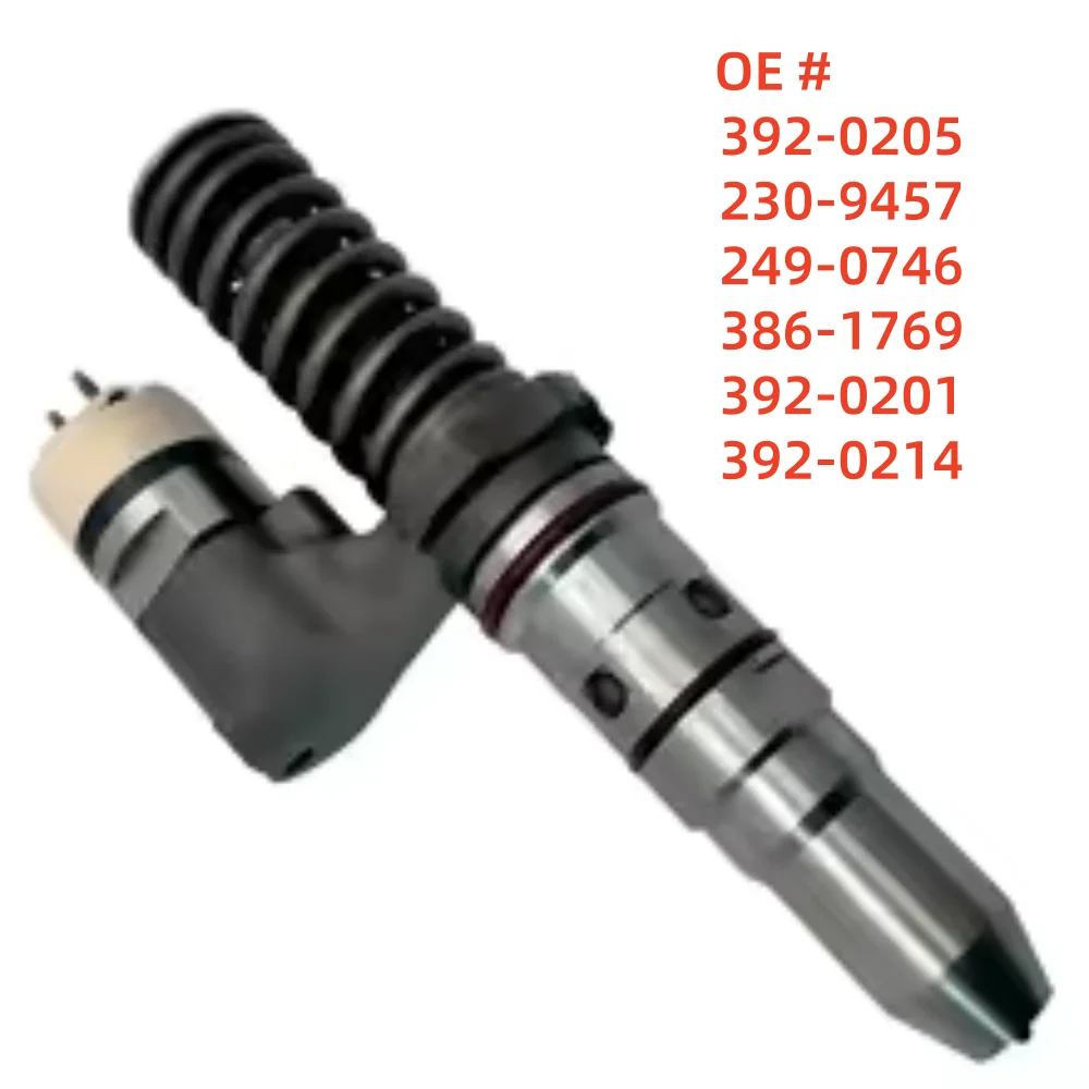 

392-0205 230-9457 249-0746 386-1769 392-0201 392-0214 0200 C13 C15 C18 Common Rail Diesel Injector Excavator Parts For cat