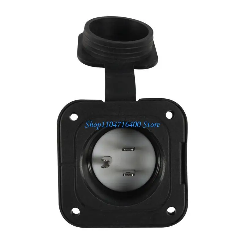y1gd Water Resistant 125V Mains Socket Convenient Socket Secure Locking Mechanism