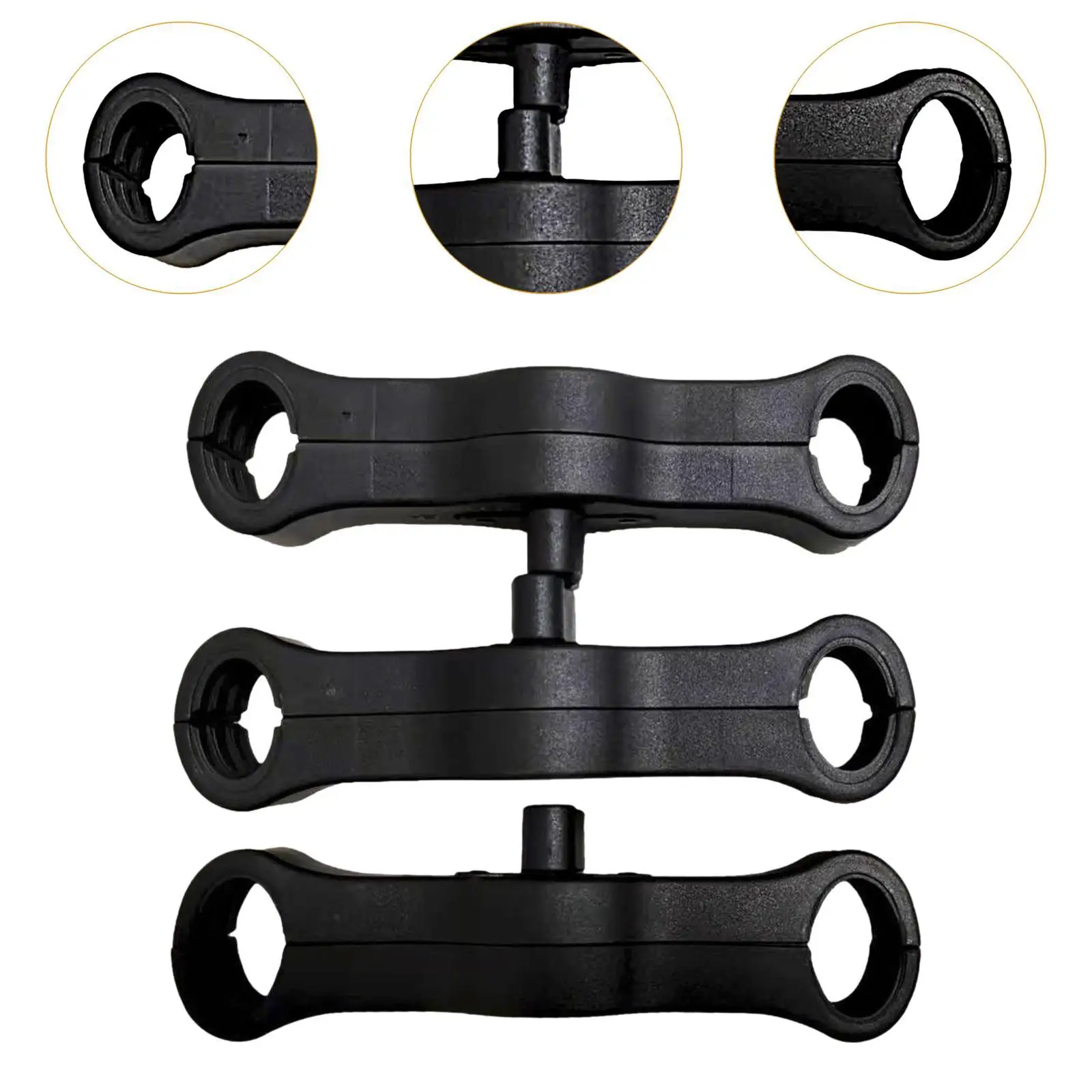 3 Pieces Twin Stroller Connectors Turns Two Single Stroller into A Double Stroller Baby Stroller Twin Connectors