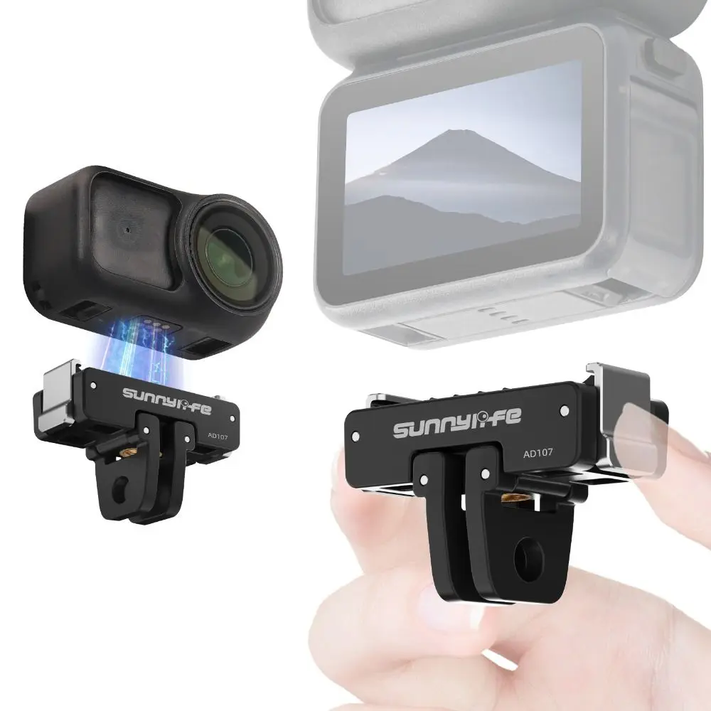 

Quick Release Magnetic Adapter Plastic Lightweight Extension Bracket Stable Mount Base for DJI Osmo Nano