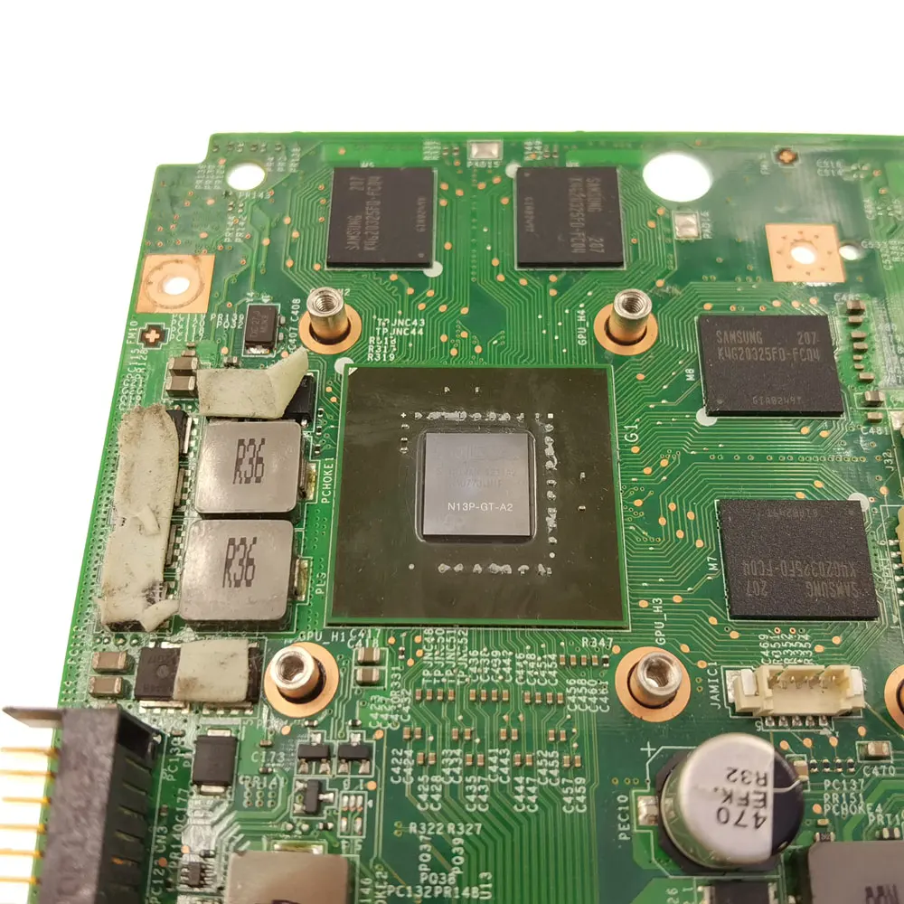 MSI GE70 MS-1756 노트북 메인보드용 MS-17561 메인보드 HM76 PGA 989 GT650M/660M 2GB GPU DDR3 완전 테스트됨