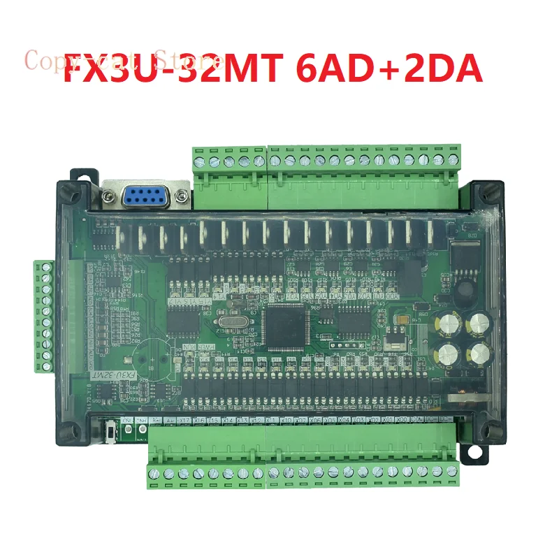 

Контроллер ПЛК FX3U-32MT — 18 ВН/18 ВЫХОД, 6AD+2DA, высокоскоростной счетчик | С корпусом, RS232/RS485/RTC/CAN, источник питания 24 В постоянного тока