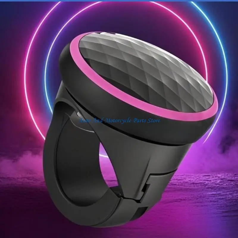 P9FD 360 พวงมาลัยลูกบิดลูกบิด Auto Spinner Knob รถพวงมาลัย Boosters สปินเนอร์ด้ามจับความแข็งแรงสากลสากล