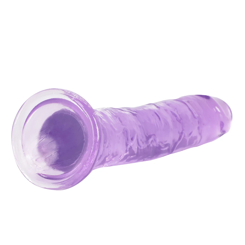 Erotic Soft Jelly Dildo Anal Butt Plug Realistic Penis Strong Suction Cup Dick Toy for Adult G-spot Orgasm Sex Toys for Woman