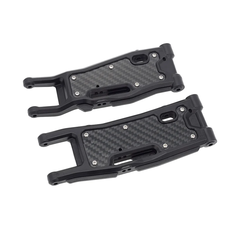 Kohlefaser-Aufhängungsarmabdeckung 9633 9634 für 1/8 Traxxas Sledge 95076-4 RC Car Upgrades Teile Zubehör