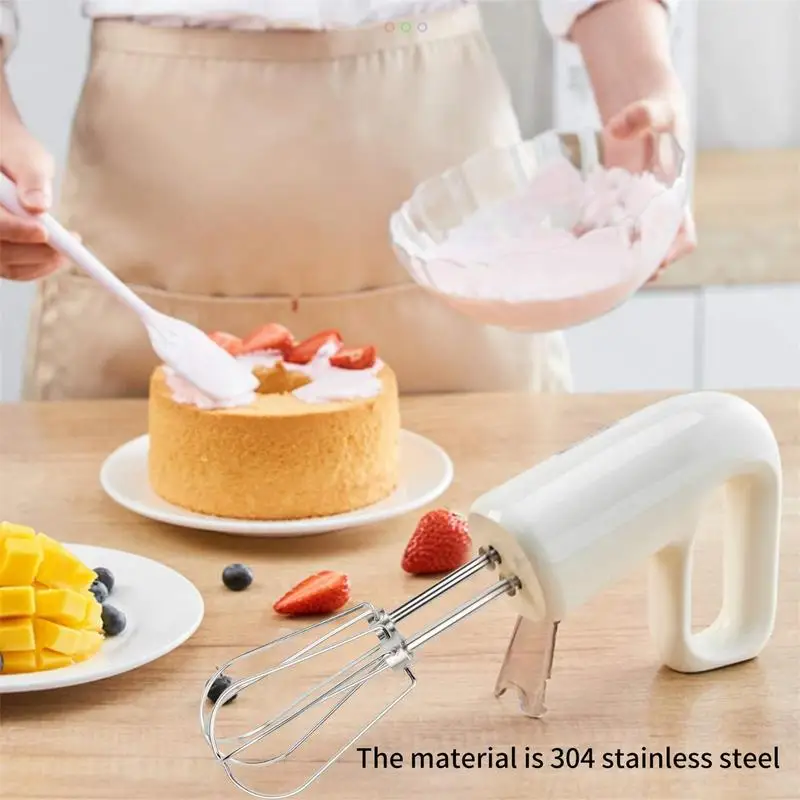 2pcs Stainless Steel Mixing Rods Blender Head Eggs Cream Flour Cake Stirrer Whisk For KHM2B W10490648 KHM926 Hand Mixer Beaters