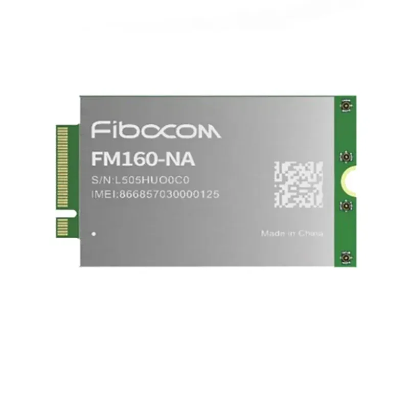 Modulo Fibocom FM160-NA FM160-EAU NR Sub6 5G per nord America GPS Galileo GLONASS BeiDou ricevitore GNSS multi-costellazione