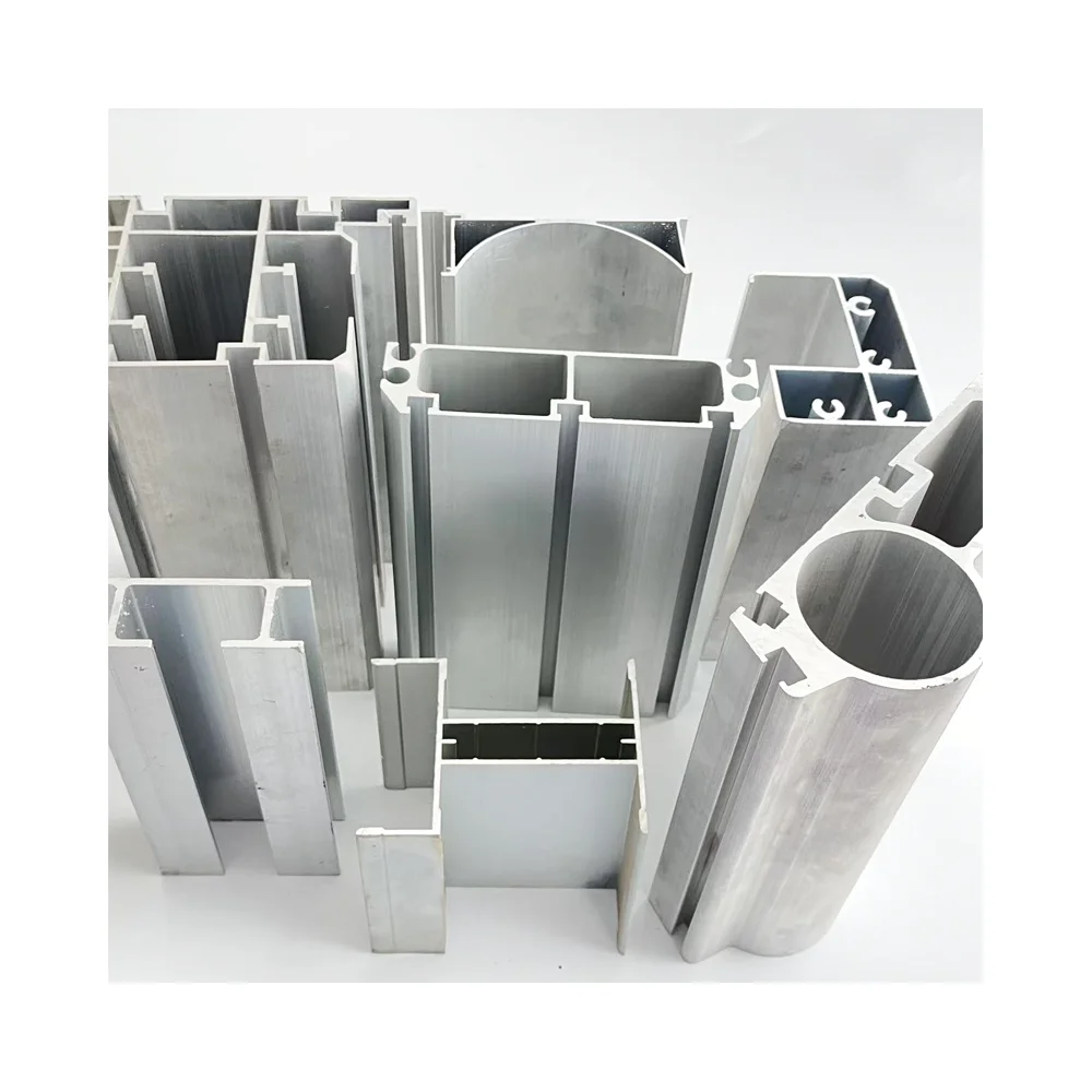 التخصيص مخصص الإطار الألومنيوم الشخصي لنظام جدار الستارة نافذة الباب تطبيق مربع البثق 6063 سبيكة #2