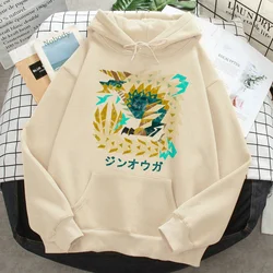 monster hunter hoodies men Ulzzang vintage streetwear y2k aesthetic male pullover hoddies 2022 streetwear