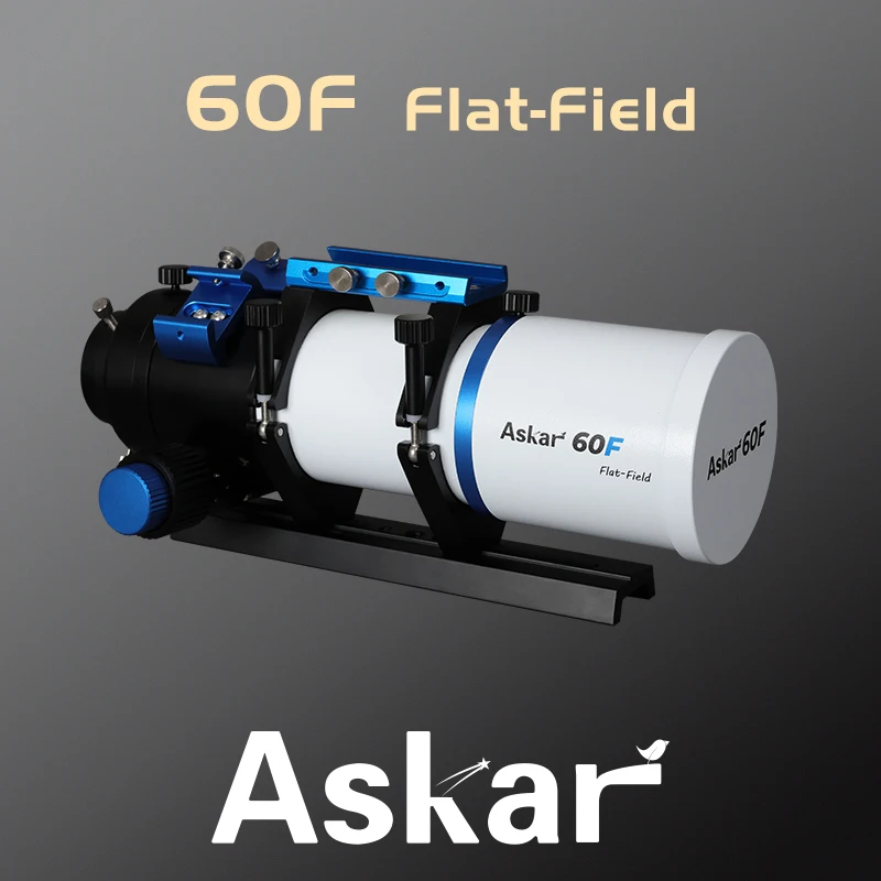 تلسكوب Askar 60F F/6.8 60 ملم رباعي المجلد المسطح المنكسر لعلم الفلك والنجوم - التلسكوبات البصرية
