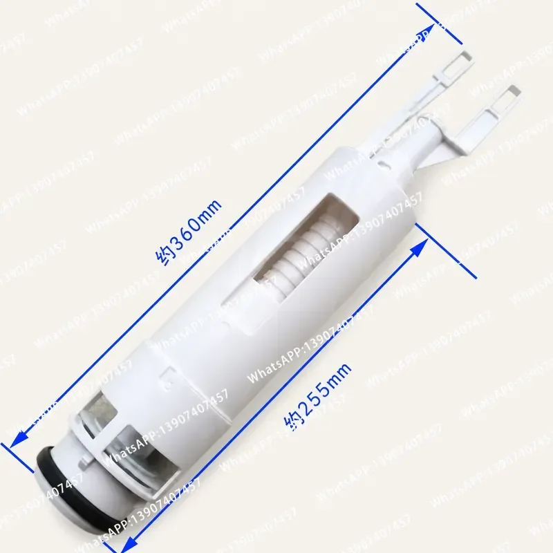 Concealed Toilet Water Tank Drain Valve Outlet Valve Accessories for Toilet Tank Repair Replacement Parts
