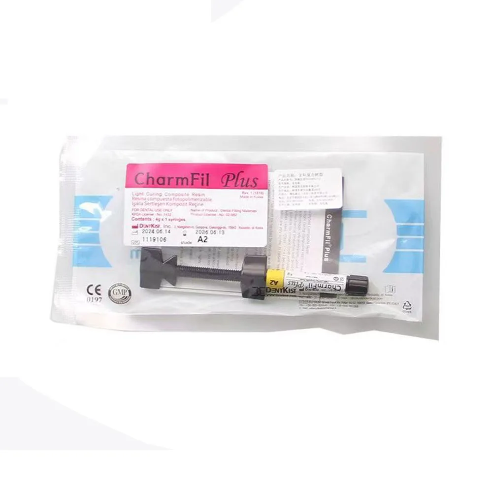 เกาหลีทันตแพทย์ Light Curing เรซินคอมโพสิตทันตกรรมฟื้นฟู Flowable NANO เรซิ่น A1/A2/A3/A3.5g Shade ฟันบรรจุวัสดุ