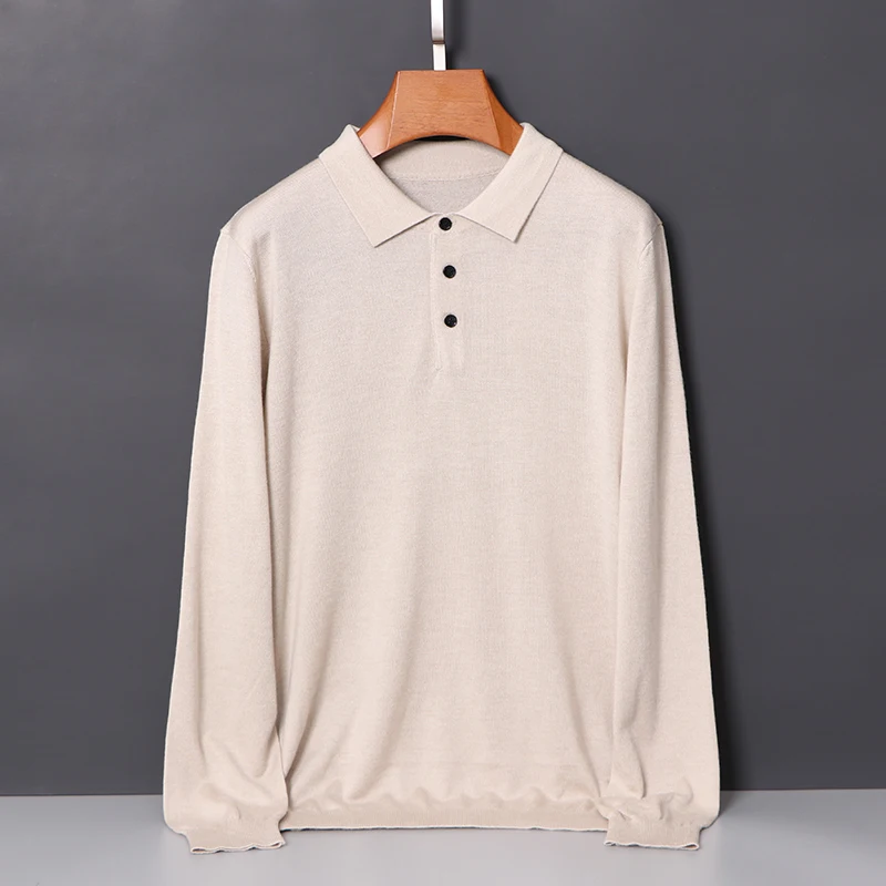 

Faionable Urban Men's Woolen Ne Long Sve Knitted Sweater All-Match Sle Autumn New Arrival M Faion Clothing