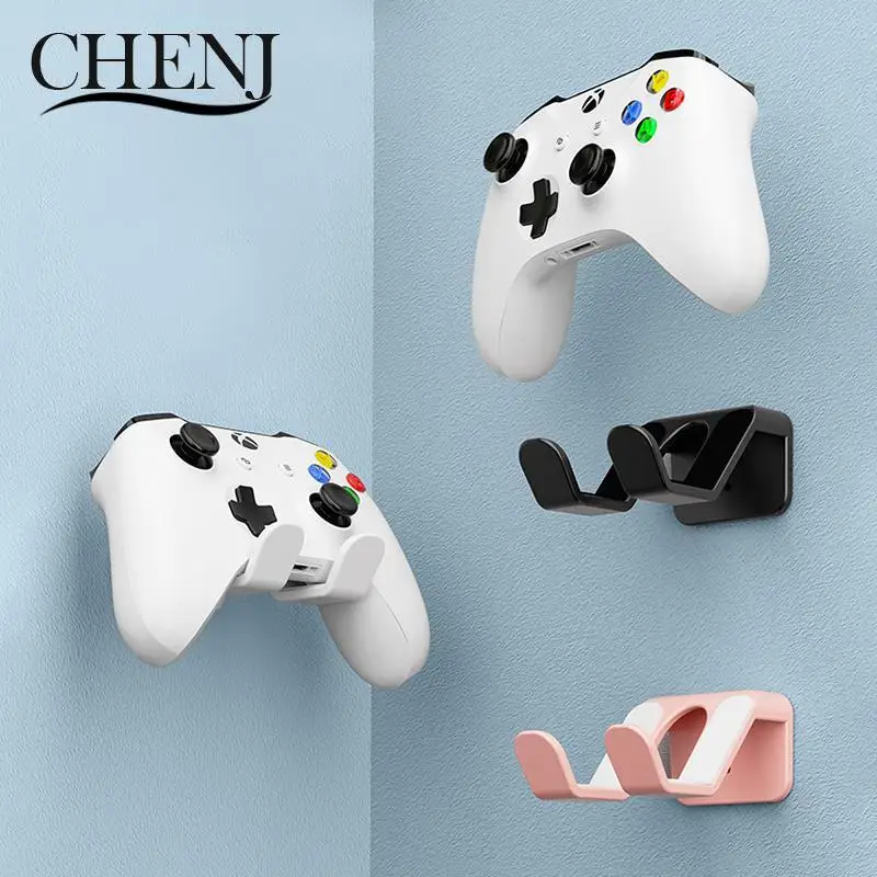 1Pcs Wall Mounting Hanging Bracket Game Handle Controller Headset Hook Hanger Universal Storage Shelf Holder