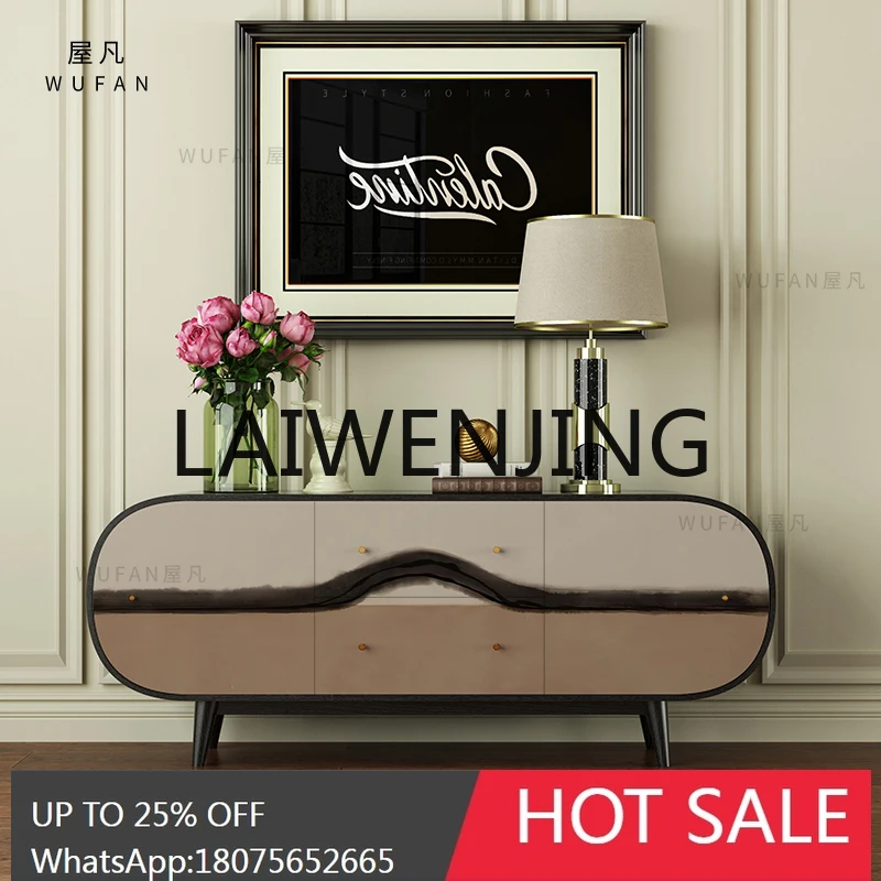 

T16- Storage Cabinet Dining Room Wall Storage Tea Cabinet Installation-Free All-in-One Cabinet