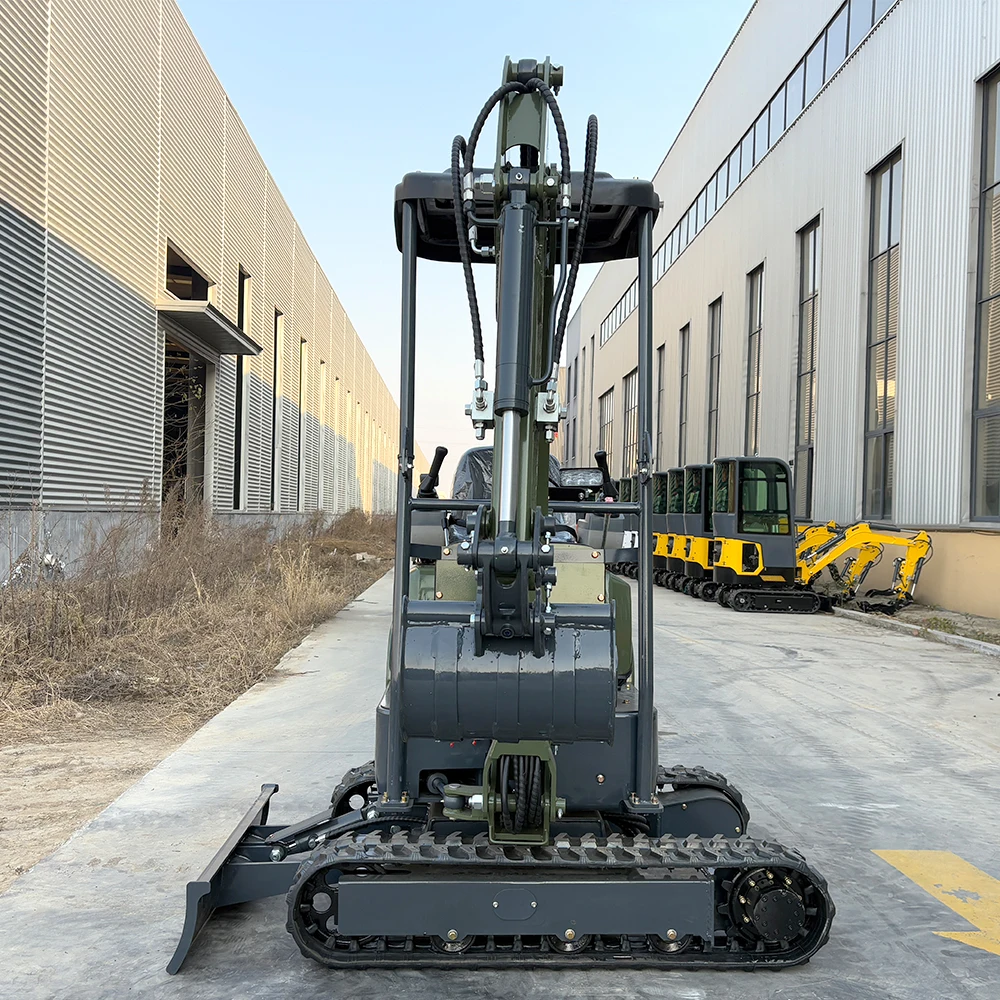 

Индивидуальный мини-экскаватор с дизельным двигателем, гусеничный компактный гидравлический экскаватор с насадками