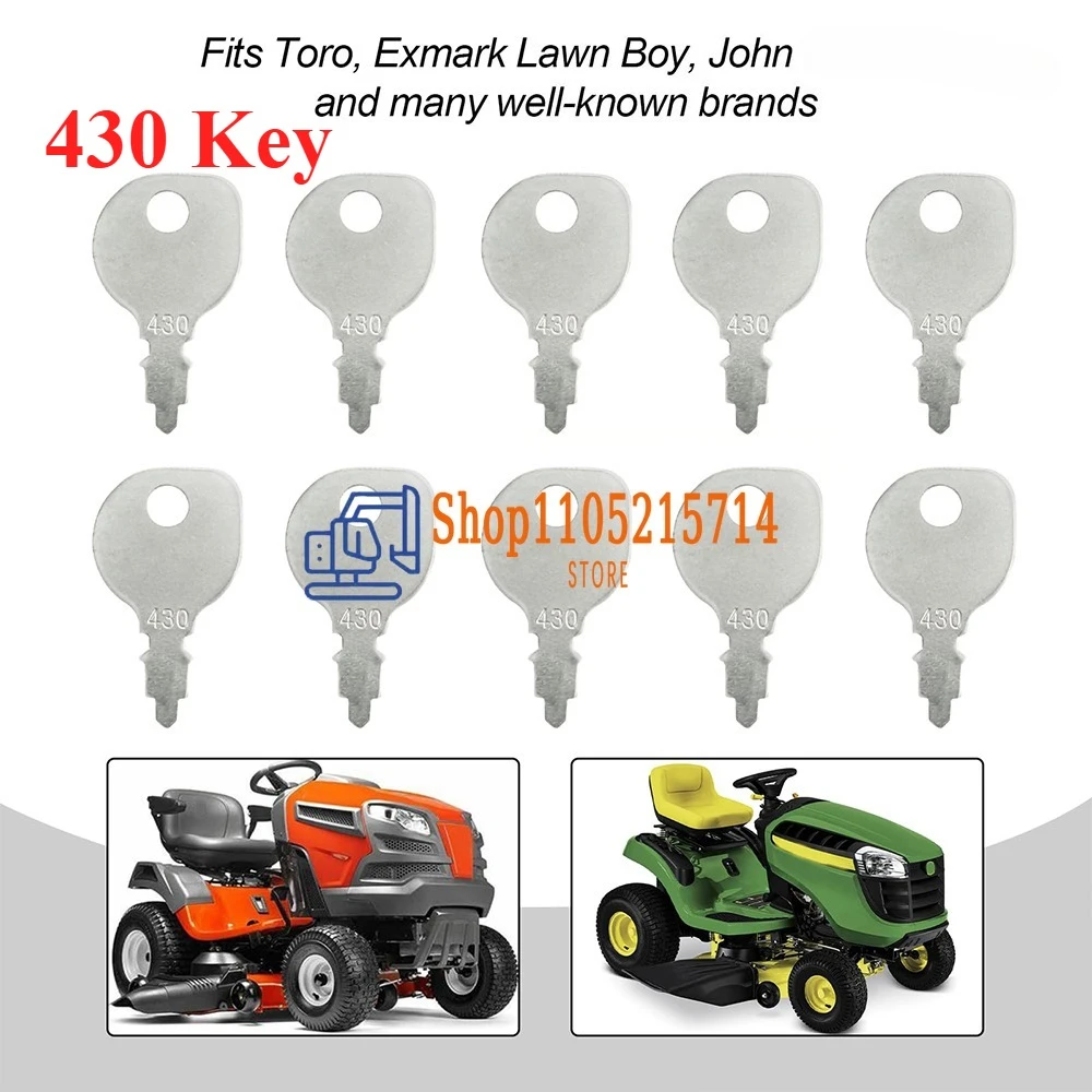 1/5/10/30/50pcs 430 lgnition Keys for Briggs & Stratton 691959 Kohler 340 01-S AYP 109310X MTD 925-0201 Husqvarna 532 12 21-47