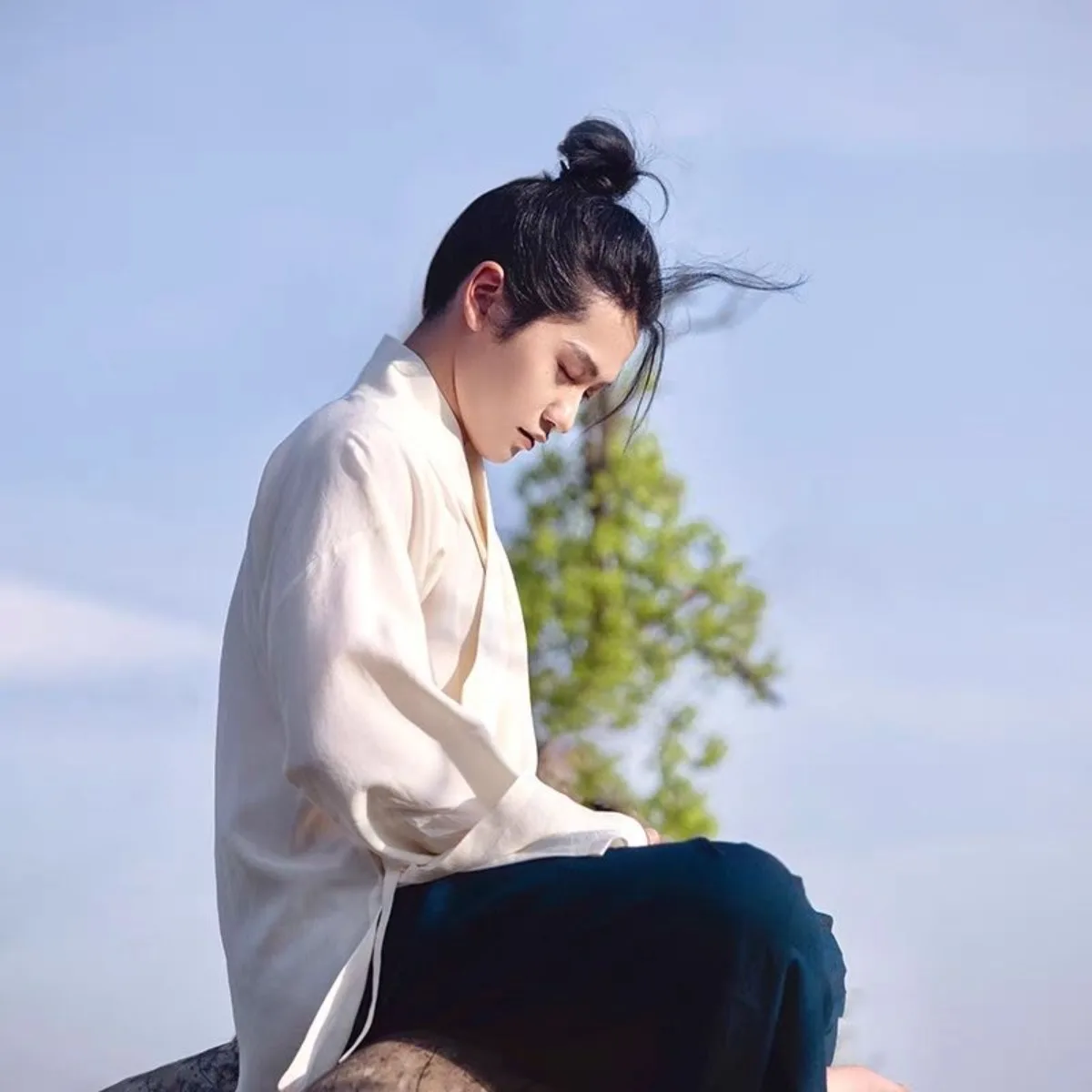 Wudang Style Taoist Robe Modern Design Spring Autumn Summer Taoist Clothing Collar Practice Uniform Zen Lay Buddhist Attire