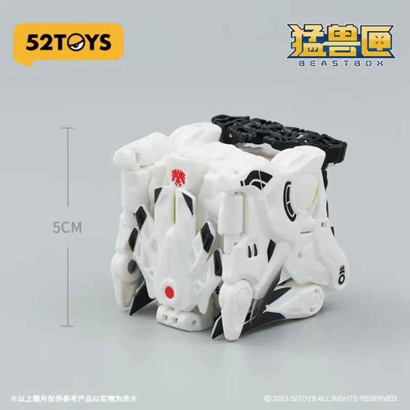 52TOYS Beastbox BB-58 MORTALCOIL ของเล่นแปลงร่างน่ารัก ฟิกเกอร์ขยับได้ ของตกแต่งโต๊ะทำงาน ของสะสม ของเล่นแปลงร่าง