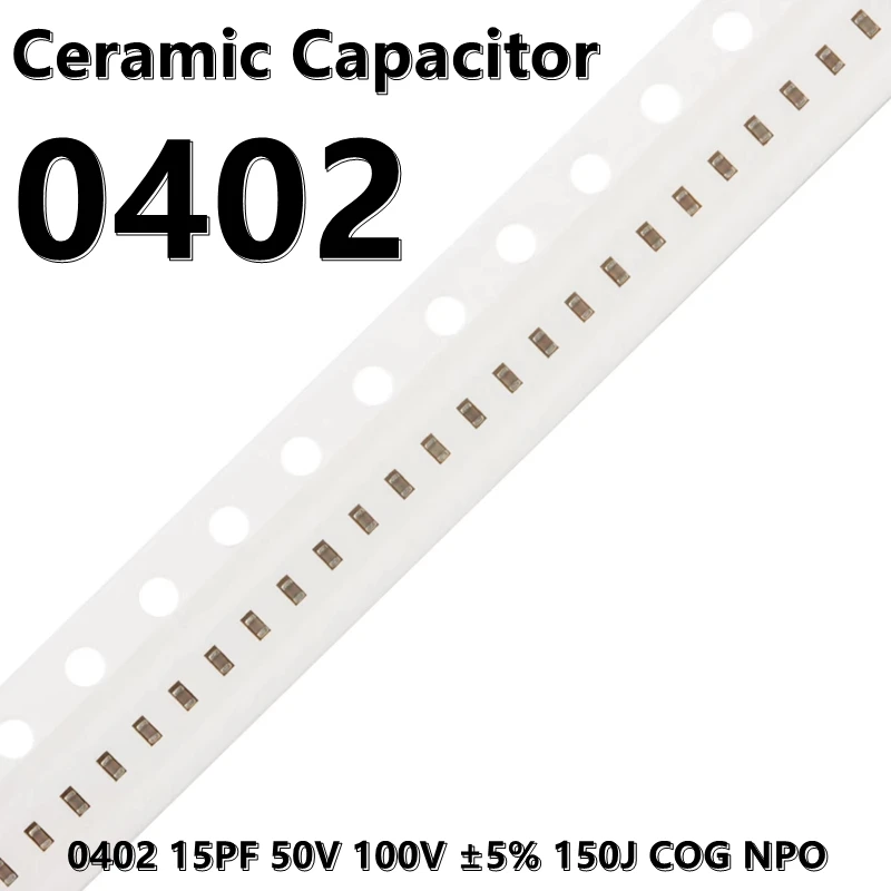 (100Pcs) 0402 15PF … - image