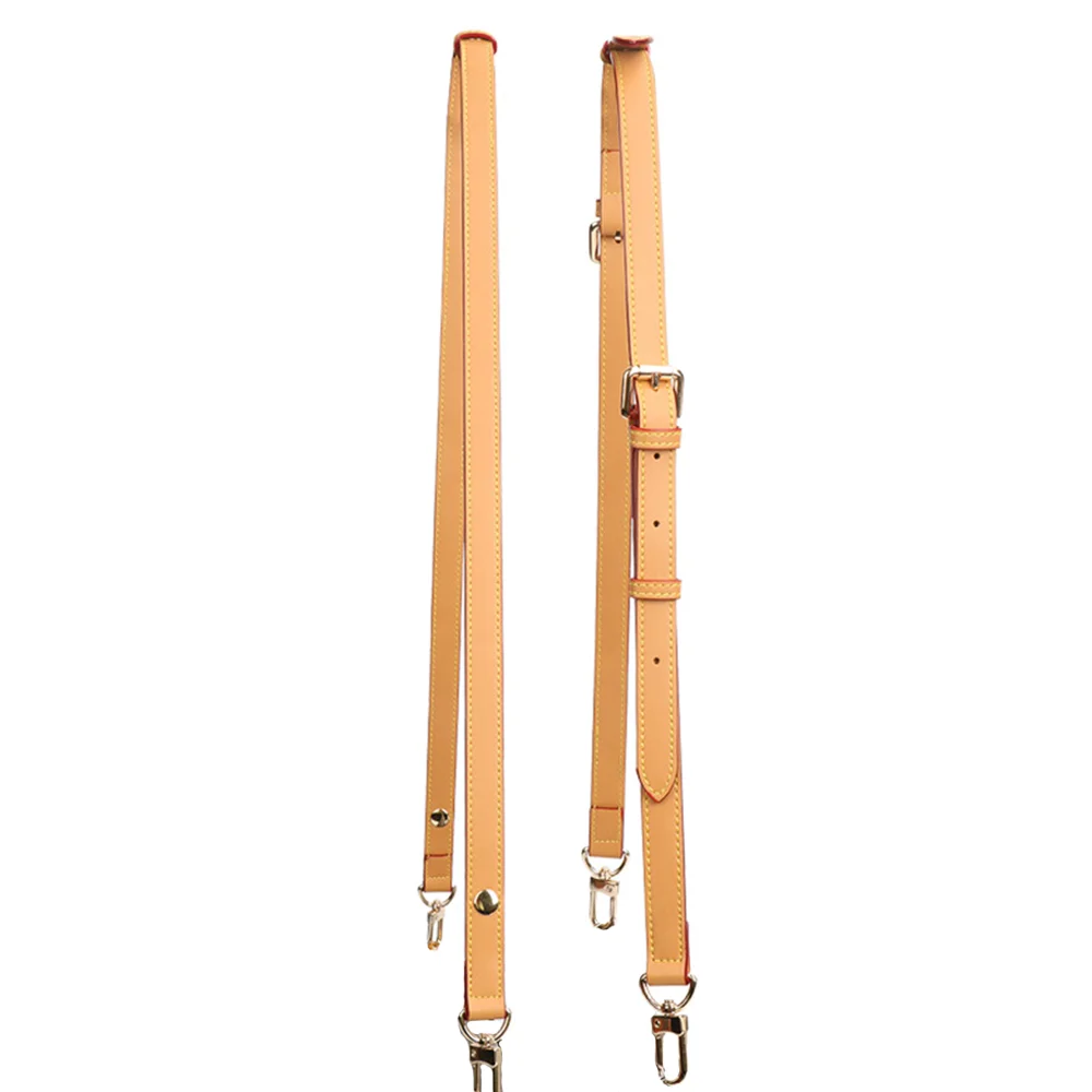 

36/49/65/80cm PU Leather Bag Strap for Bags Shoulder Bag Strap Solid Color Handbag Belt Replacement Bag Handles for Bucket Bag