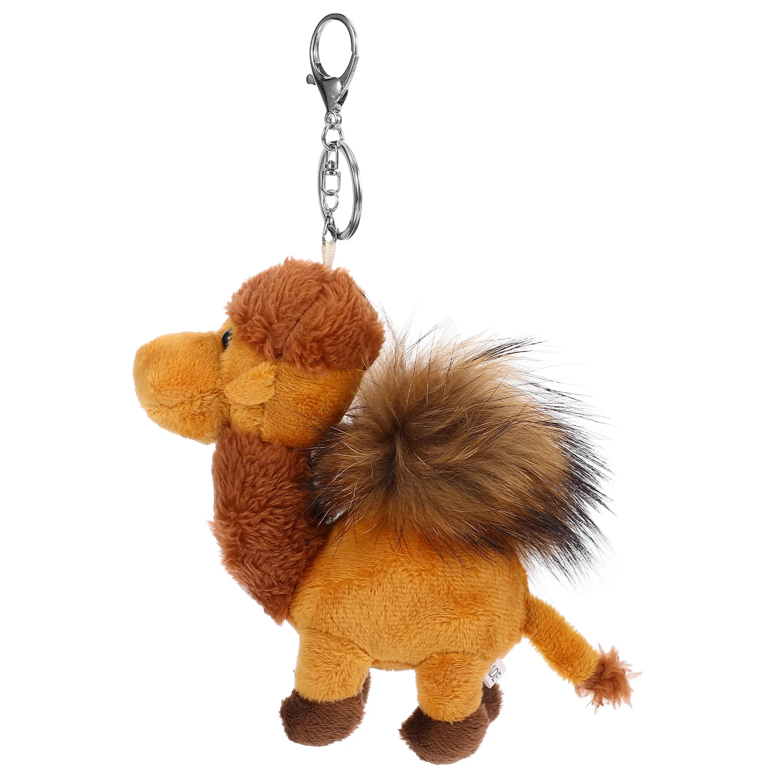 

Plush Football Keychain Camel Holder for Purse Keychains Women Fashion Figurine