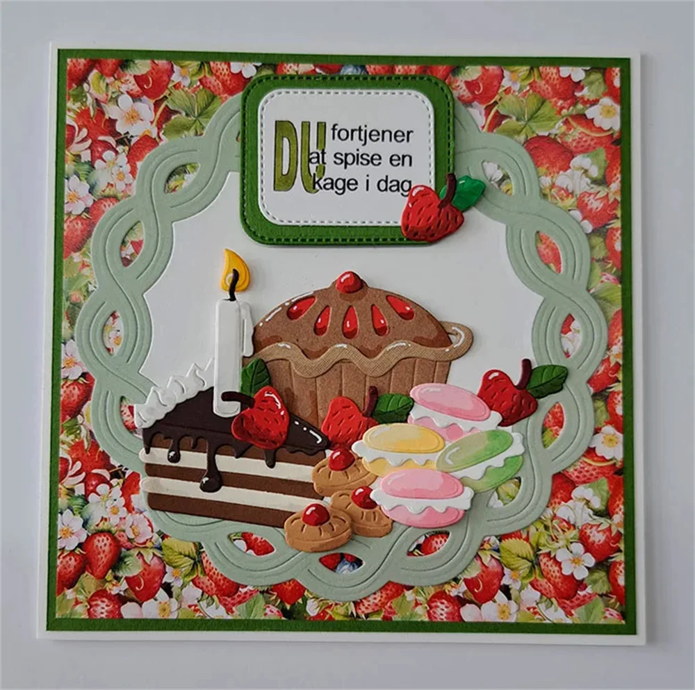 June 2026 New by Lene Release Cutting Dies Danske Tekster Baby Accessories Cut Die Stamps Set DIY Scrapbooking Paper Cut Craft