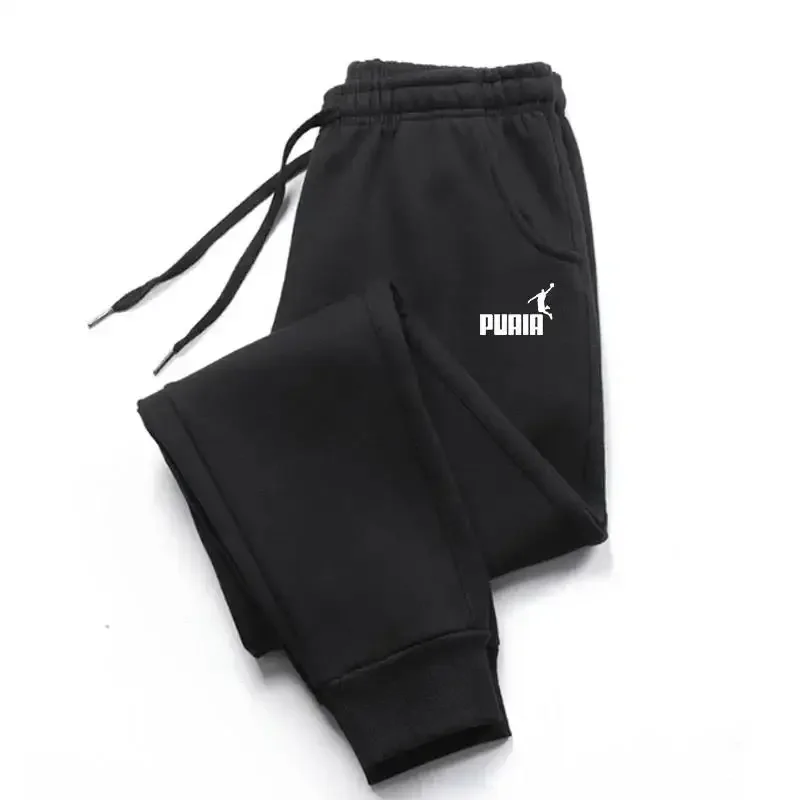 

Men's Clothing Trousers Autumn And Winter Men Casual Pants Fashion Soft Sweatpants Jogging Sports Pants 4Colors Brand Logo Print