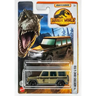 Original Matchbox Car Jurassic World Diecast 1:64 Voiture Ford Explorer Mercedes Benz Jeep Kids Boys Toys for Children Gift