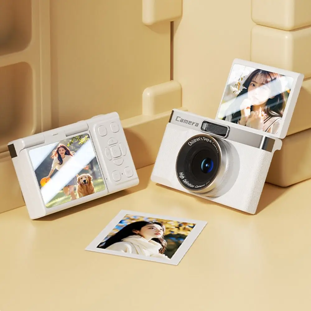 2,4-Zoll-Bildschirm 1080P HD-Digitalkamera Anti-Shake 8-fach Zoom Fotografie Video-Camcorder 4K-Aufnahme Autofokus CCD-Kamera auf den Einstieg