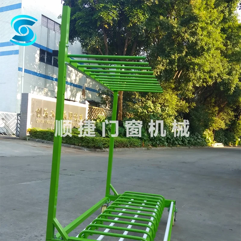 رف نقل الباب ذو 10 مقصورات قابل للتعديل بارتفاع شعبي عبر الحدود مع خرطوم واقي من مادة PVC #6