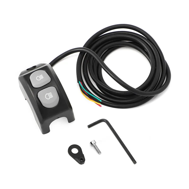 Motorcycle Fog Lights Wiring Harness Handle Switch Push Button For BMW R1200GS R 1200 GS R1250GS F850GS F750GS ADV Adventure LC