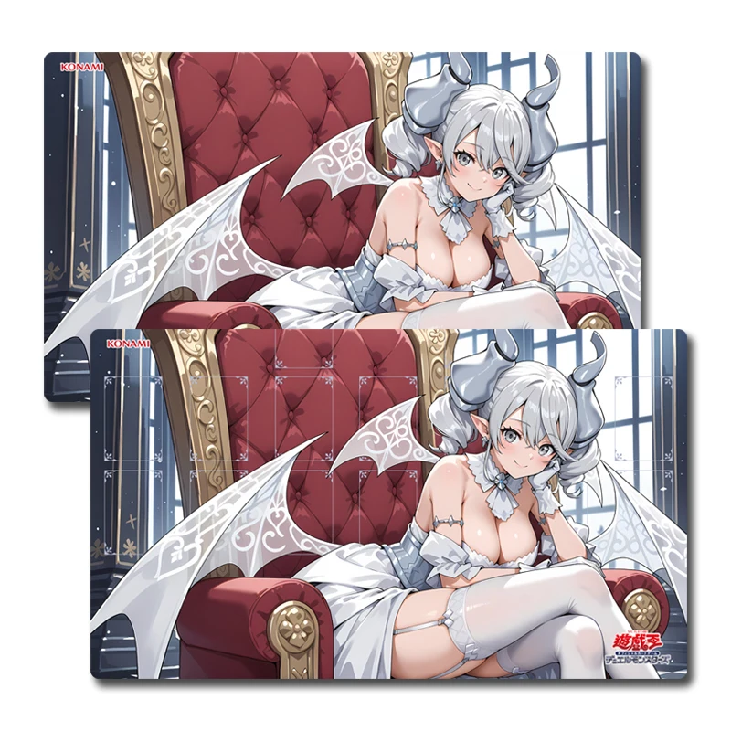 

DIY Yugioh Lovely Labrynth Figure Play Mat Yu-Gi-Oh! TCG OCG Trading Card Games Mat Duel Plate Rubber Card Mat Mouse Pad