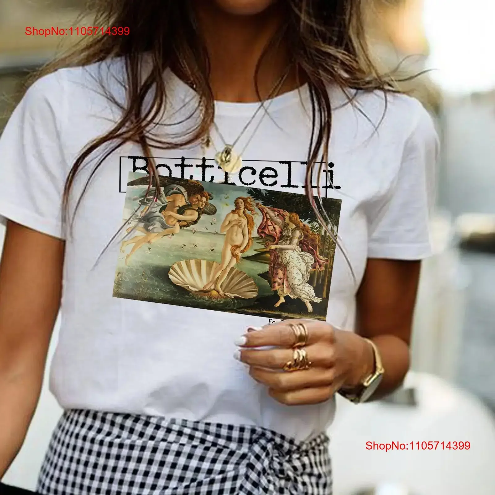 Botticelli T Shirt Organic cotton Renaissance Genius Vintage art tee The Birth of venus vintage Washed Unisex graphic