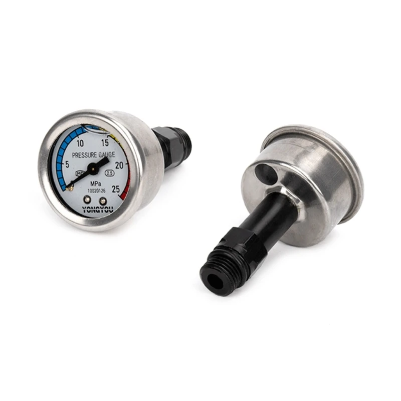 High Pressure Washer Wash Machine Pressure Gauge 0-25Mpa Universal Cleaning Machine Fittings Accessory M14 Thread