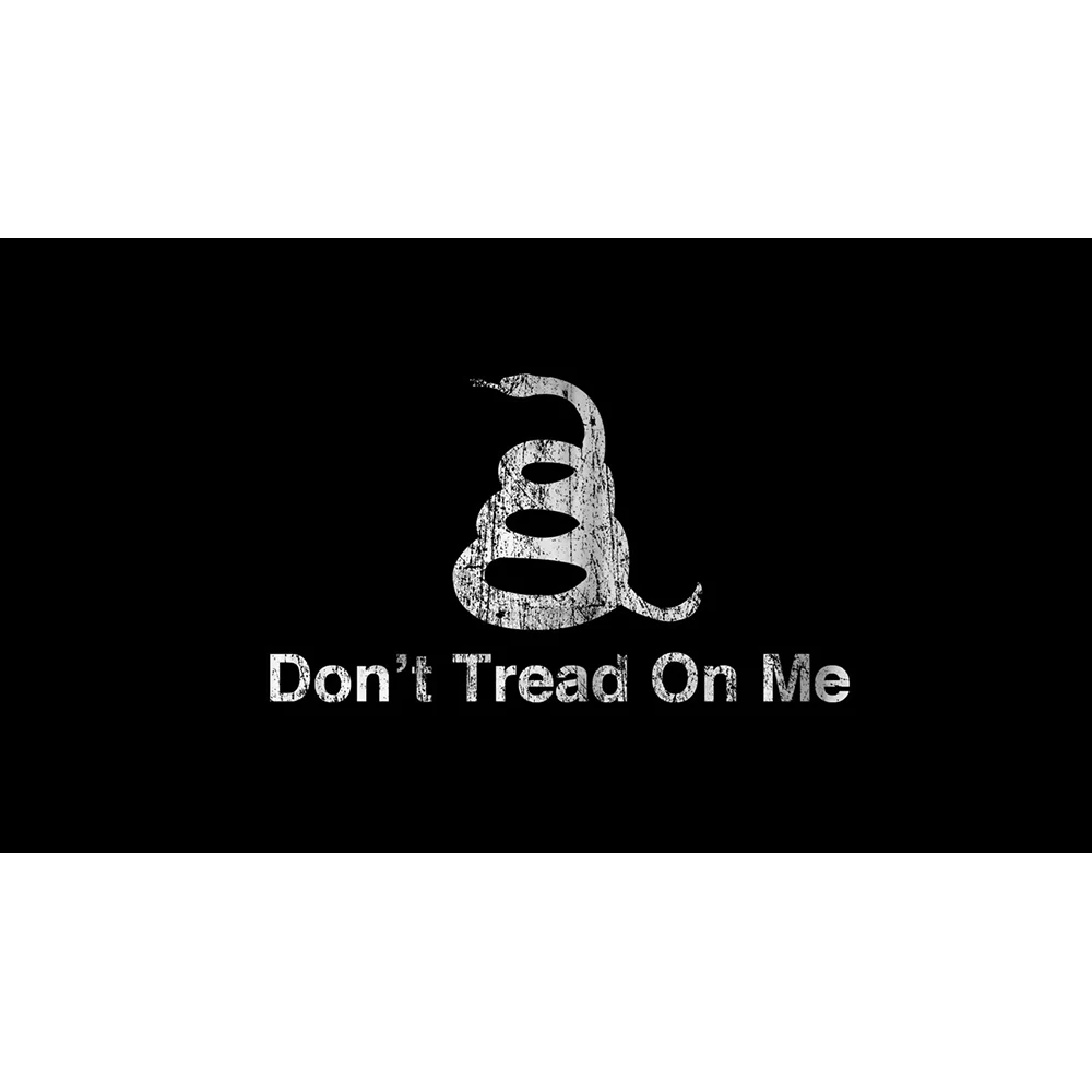 DON'T TREAD ON ME 3ft x 5ft Polyester Banner Flying Custom home decaraion flag banner