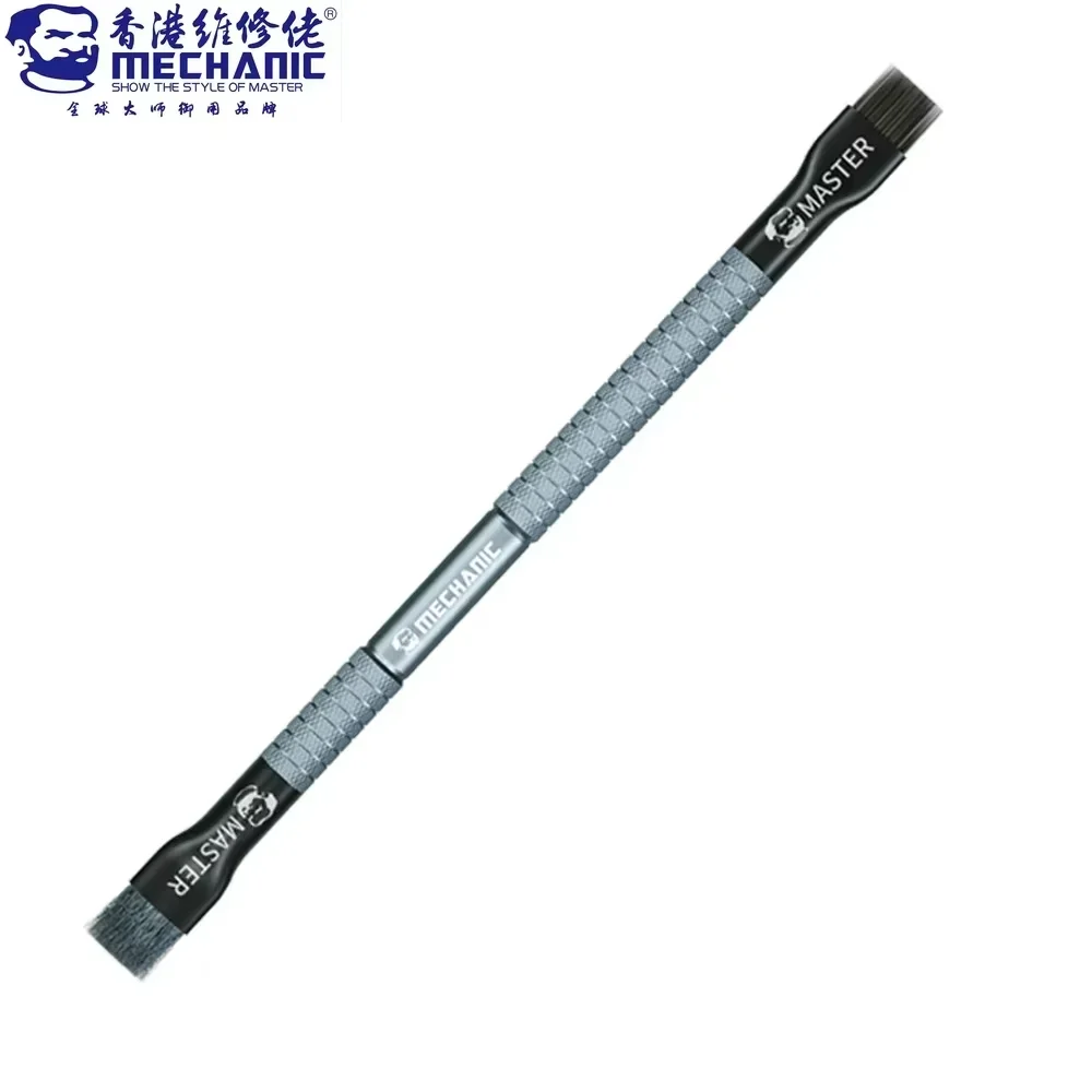 MECHANIC Motherboard Chip Double-Ended Debonding Brush Steel Brush IC Pad Cleaning Mainboard Maintenance Polishing Brush Tools